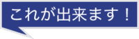 これが出来ます！